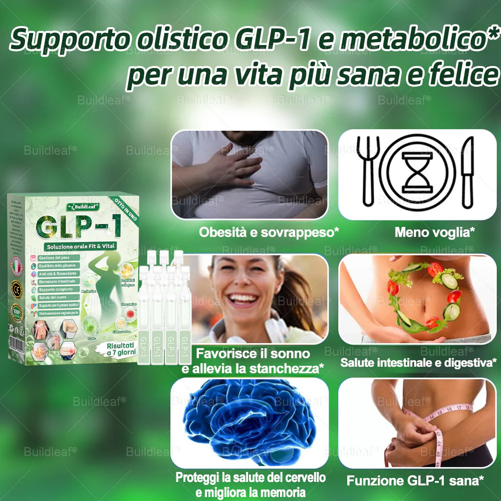 Negozio ufficiale | BuildLeaf® GLP-1 8-in-1 Fit & Vital