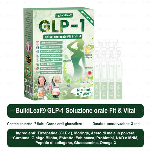 Negozio ufficiale | BuildLeaf® GLP-1 8-in-1 Fit & Vital