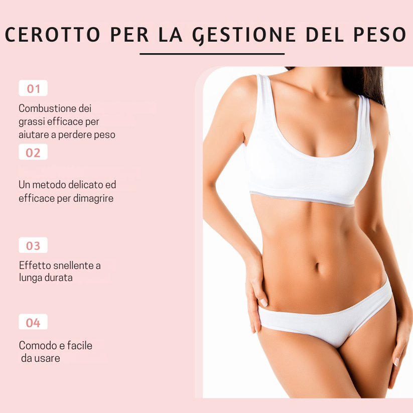 Cerotto Dimagrante GLP-1: Riduci le voglie, aumenta l’energia e mantieni la mente serena in modo naturale